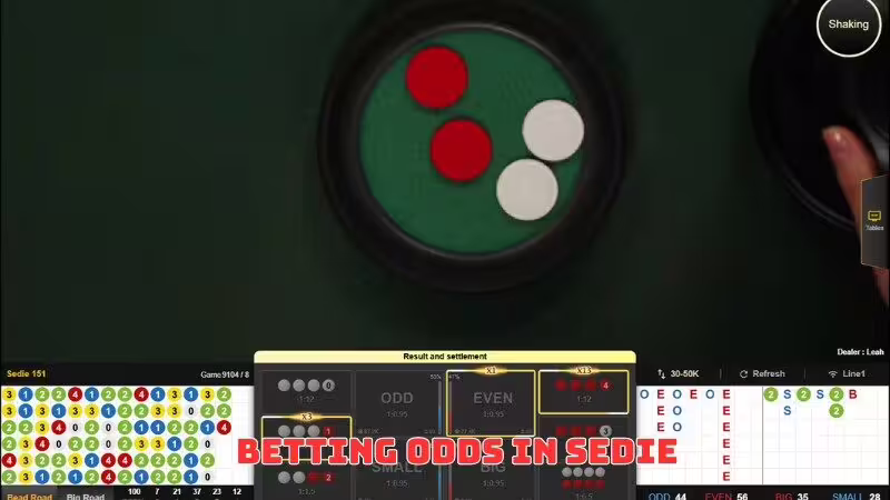 Odds in Xoc dia