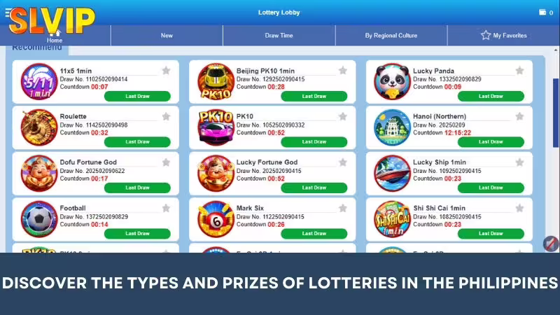 Explore lottery types and prizes in the Philippines