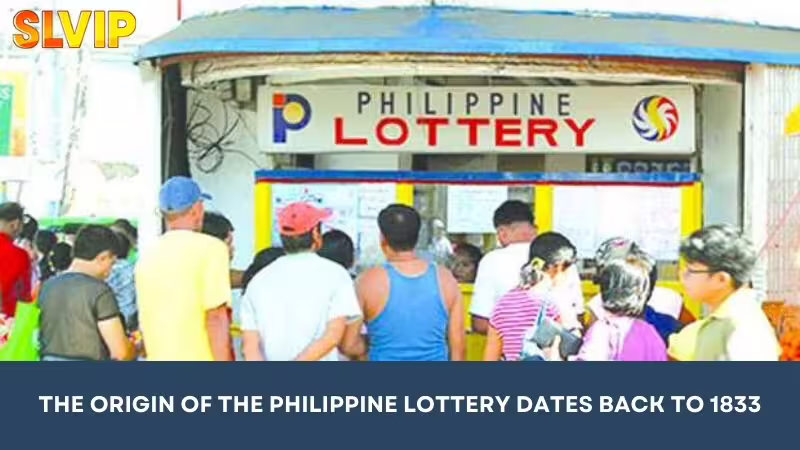 The origins of the Philippine lottery date back to 1833