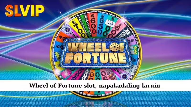 The rules of Wheel of Fortune slot are extremely easy
